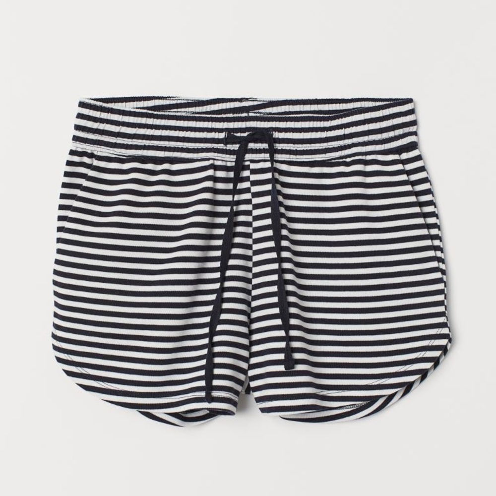 h&m comfy lounge shorts w/ drawstring
